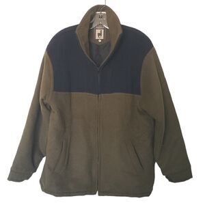 Alpaca Jacket Full Zip Up Pockets Alpaca Baby Size L